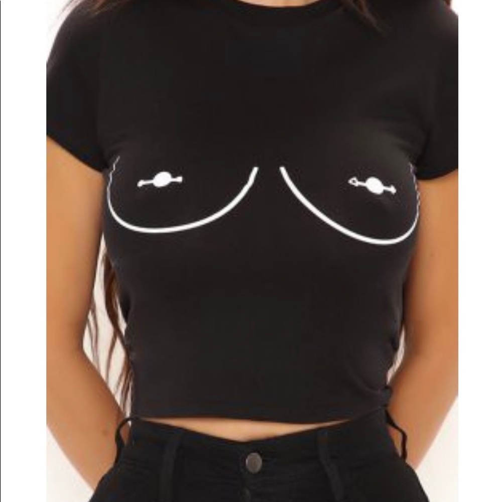 🖤Piercing Crop Top 🖤